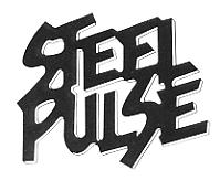 The Steel Pulse logo, designed by Martin Fuller.